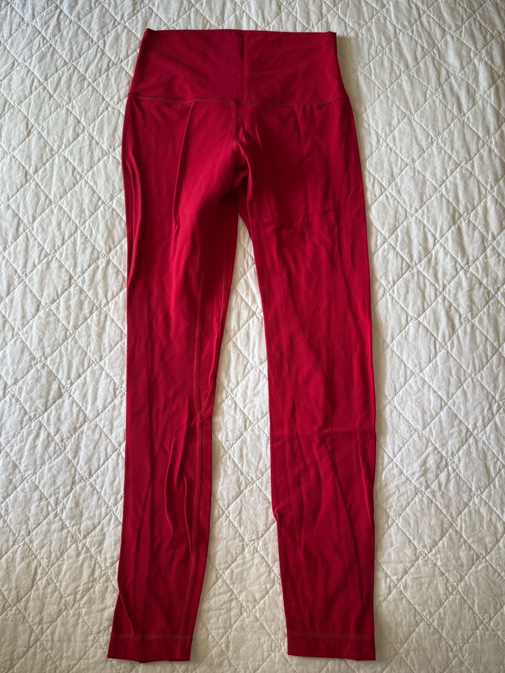lululemon athletica Bright Red High-Rise Leggings
